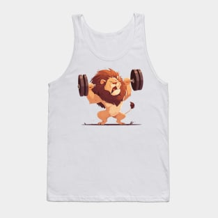 lion deadlift Tank Top